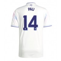 Aston Villa Pau Torres #14 Tretí futbalový dres 2025-26 Krátky Rukáv